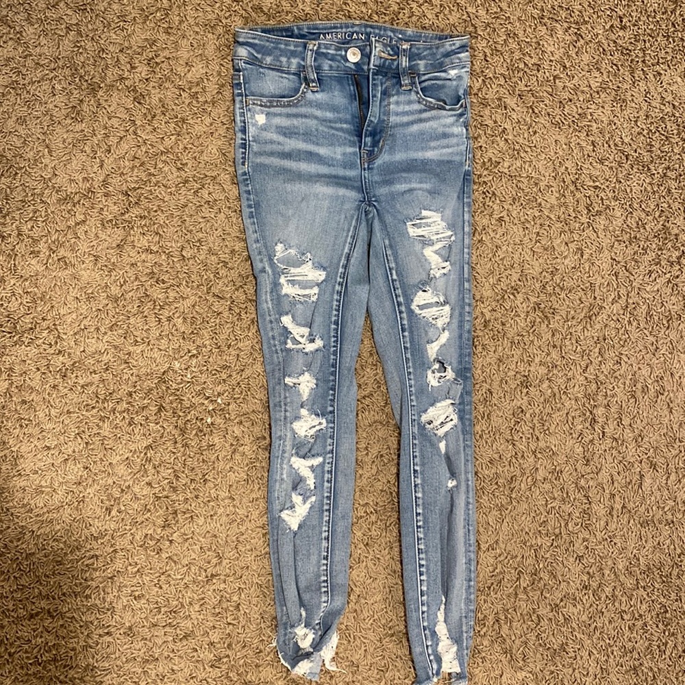 American Eagle skinny jeans, Size: 0, in great condition